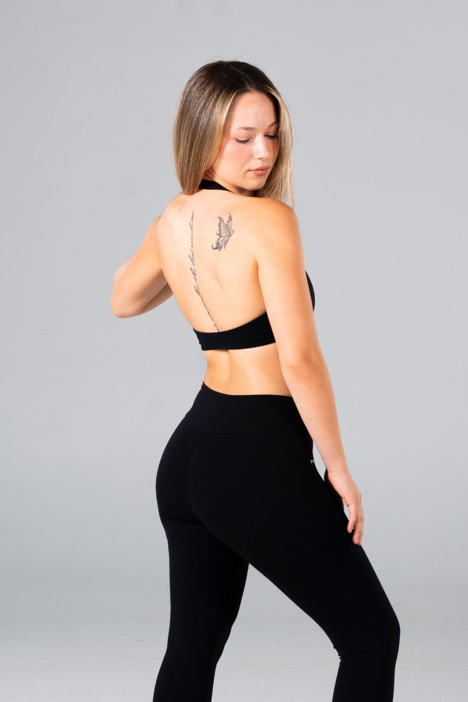 Fever Siyah Halter Bra