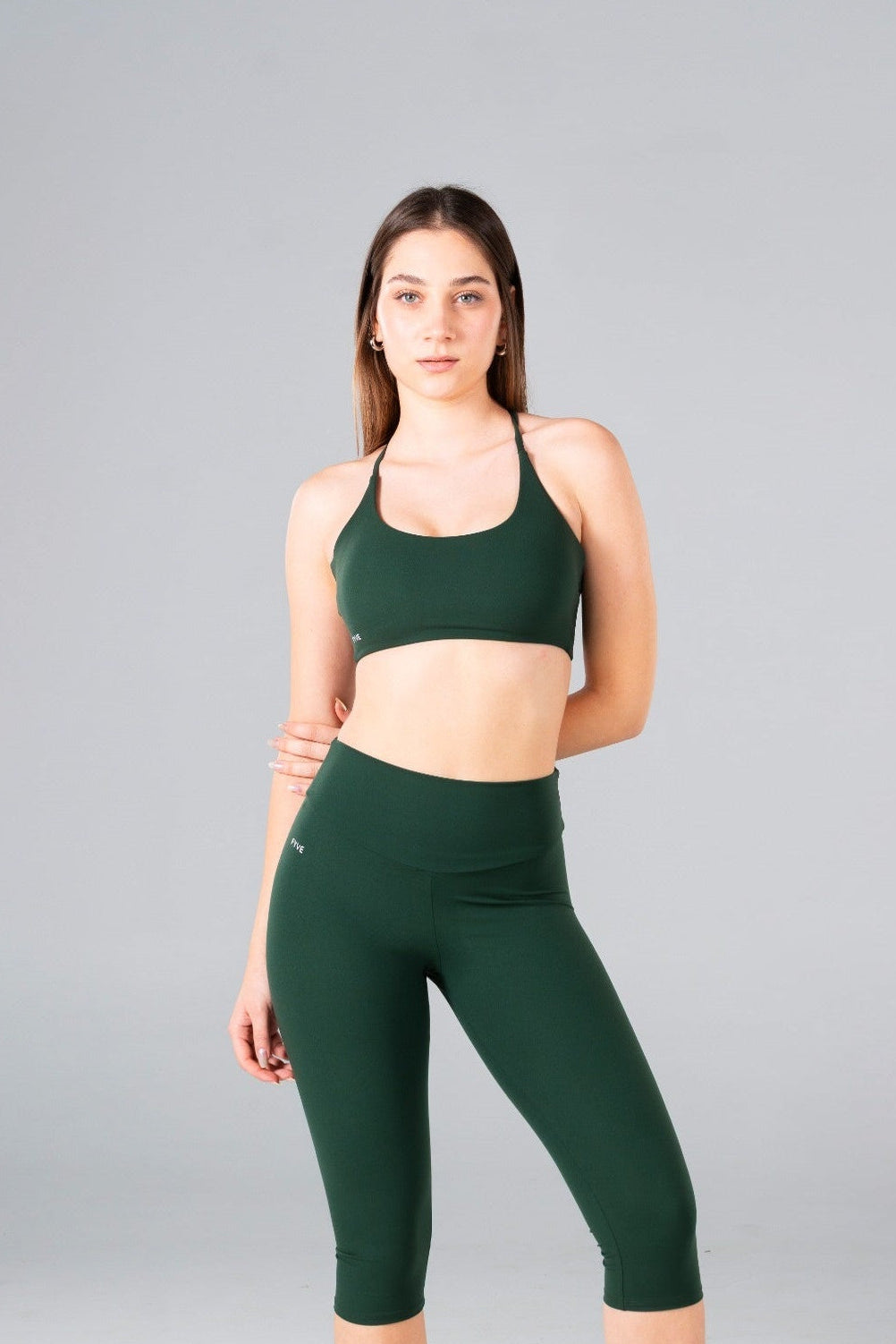 Fever Yeşil Cross Bra