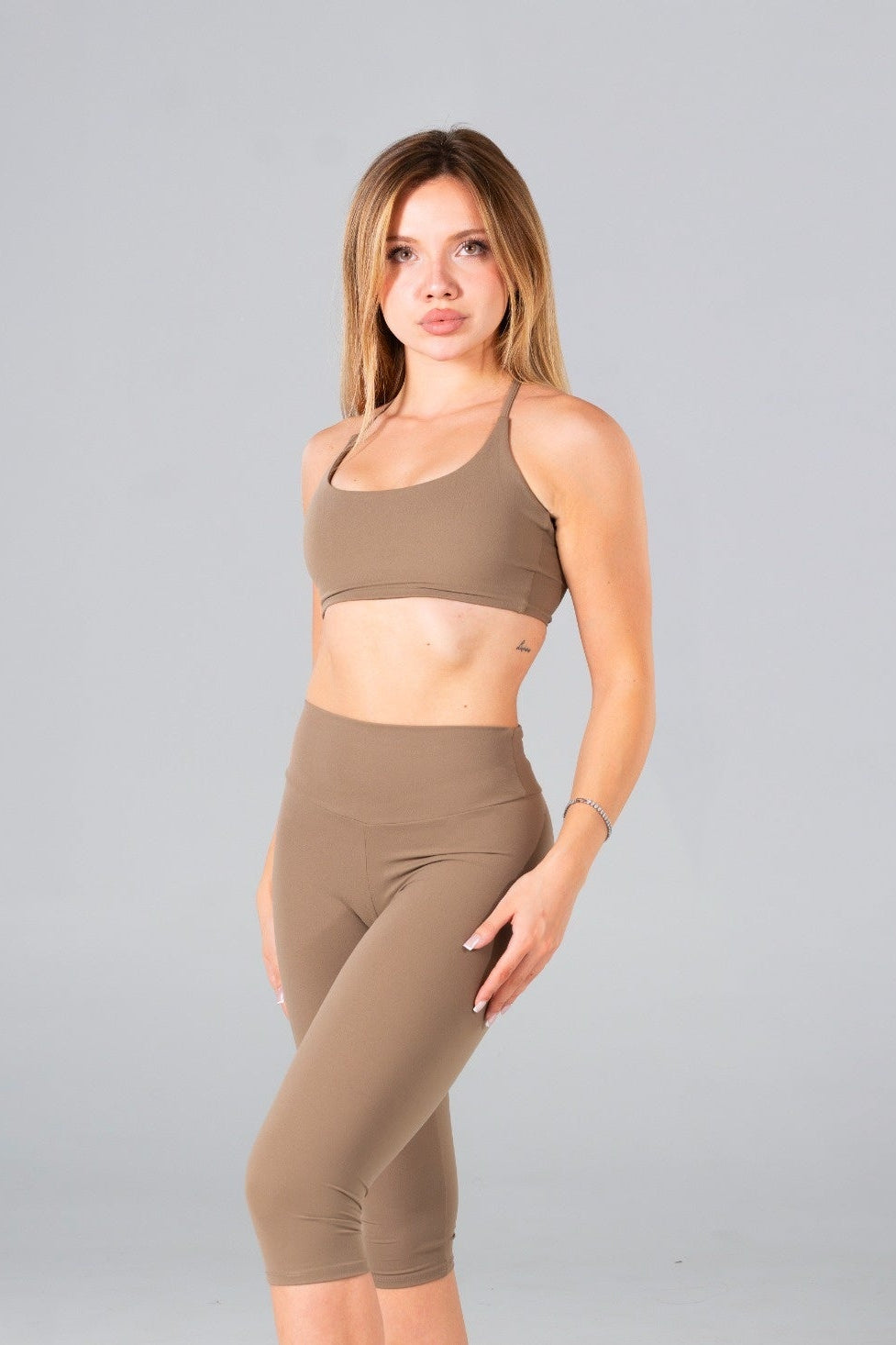 Fever Sütlü Kahve Cross Bra