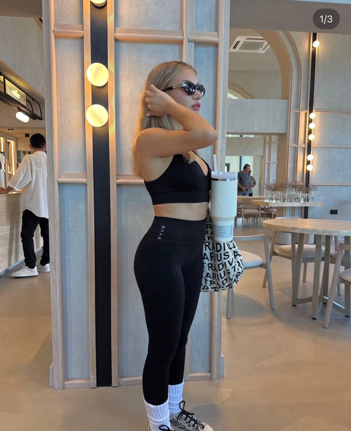 Marble Büzgülü Tayt
