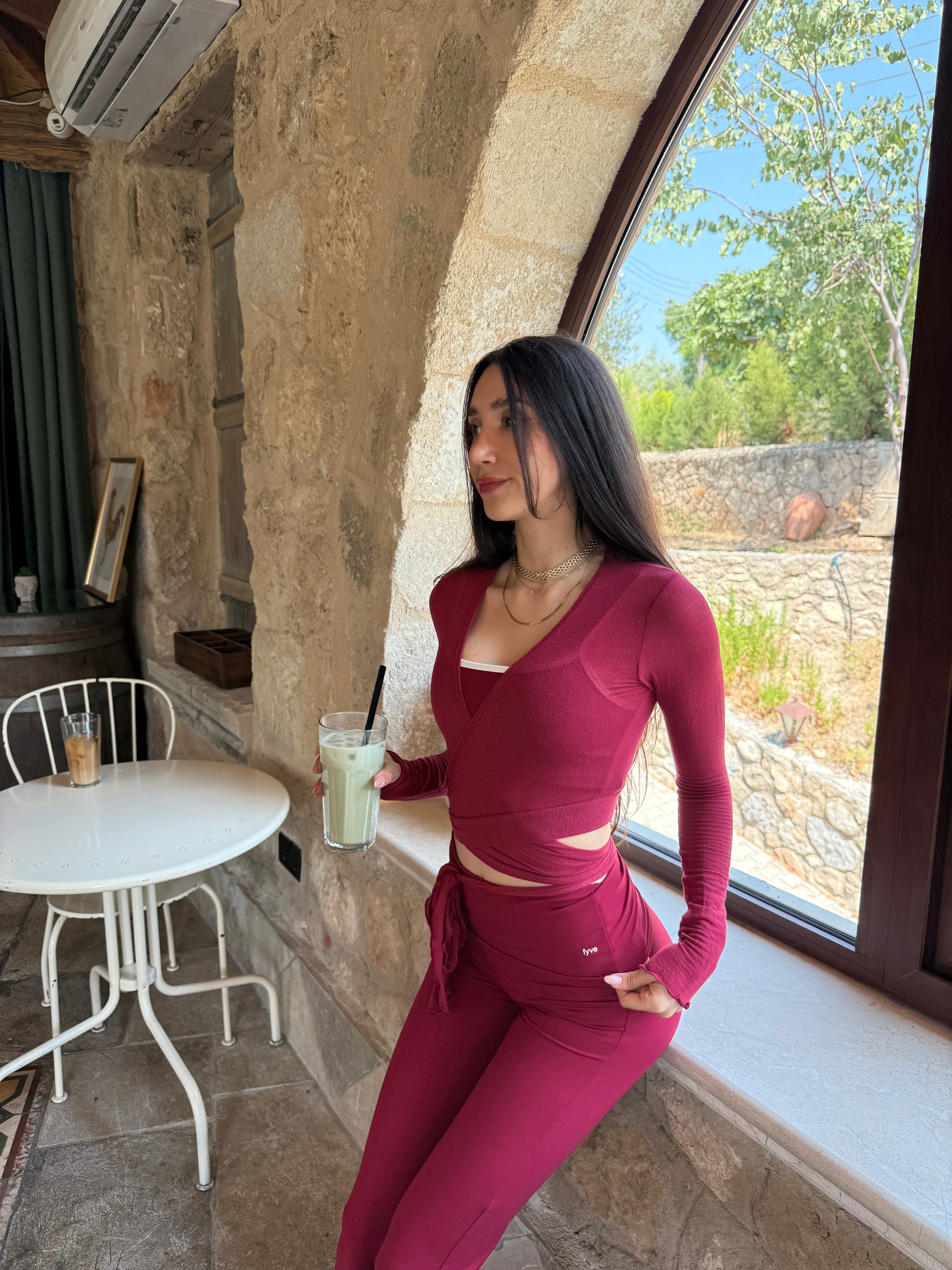 Cherry Aura İspanyol Paça Tayt